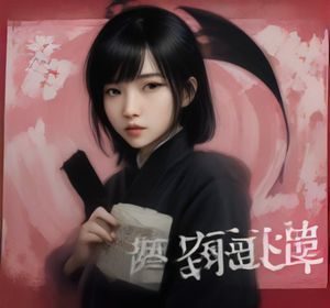 使用Martin1协议解码出的sstv问候卡图像,画面含有电台呼号文字与几何图案装饰