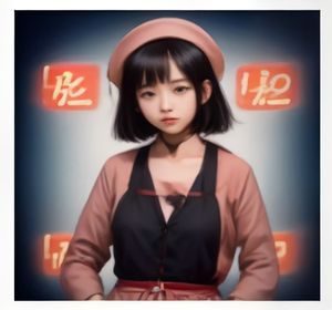 信号较弱环境下解码出的sstv图像,画面局部出现轻微横向条纹噪点
